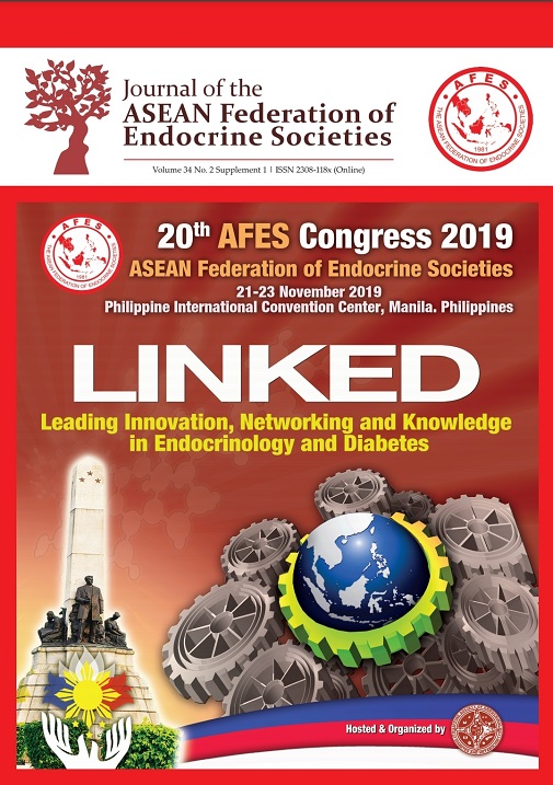 					View Vol. 34 No. 2 (2019): AFES Book of Abstracts (Supplement)
				