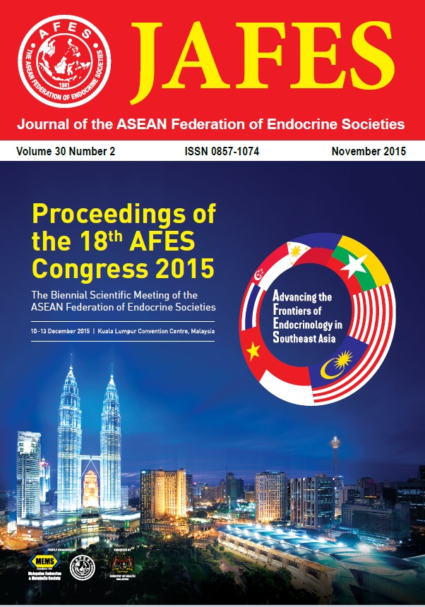 					View Vol. 30 No. 2 (2015): AFES Book of Abstracts (Supplement)
				