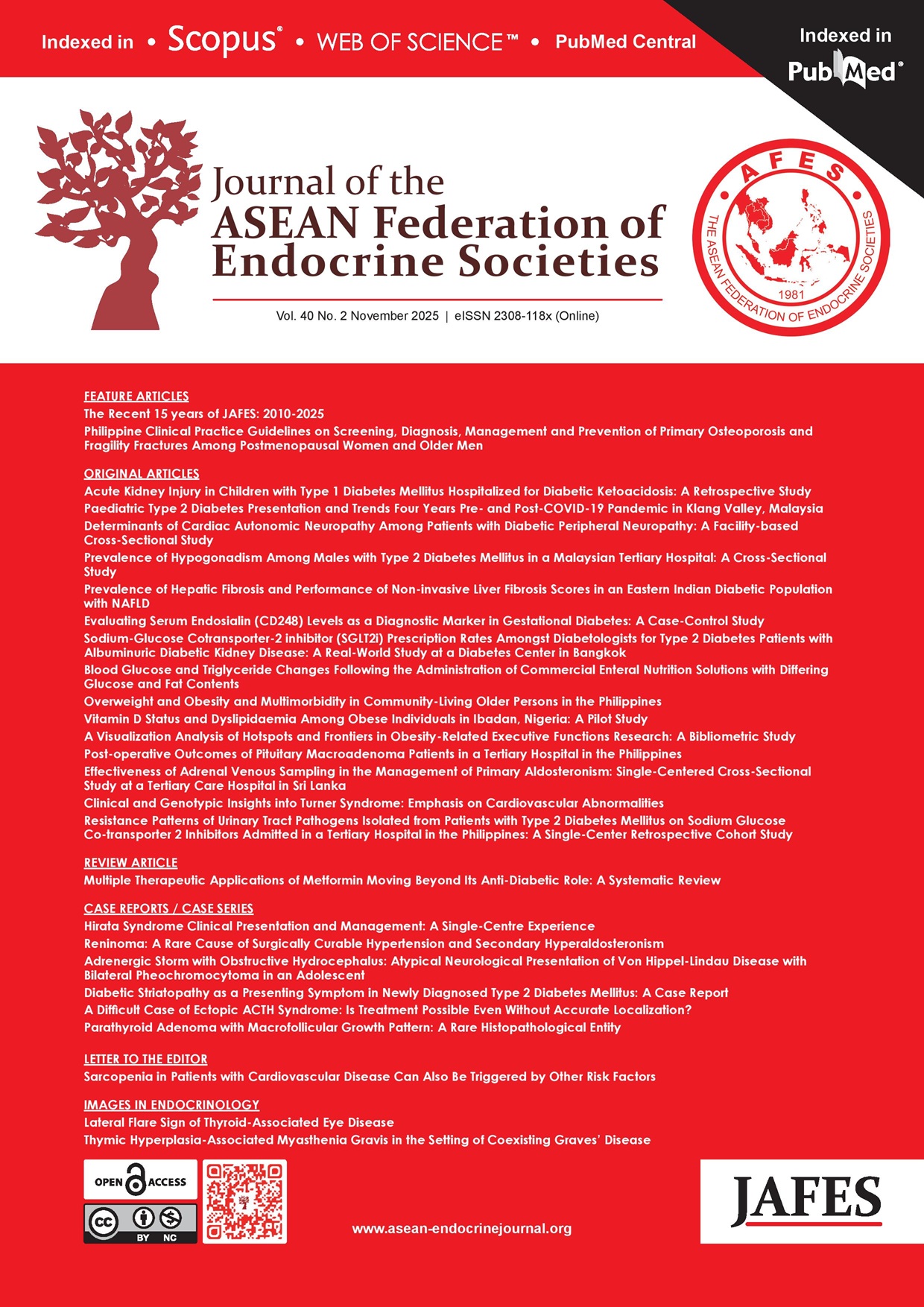 					View Vol. 40 No. 2 (2025): November Issue
				